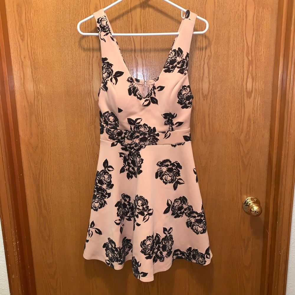 Floral patterned dress